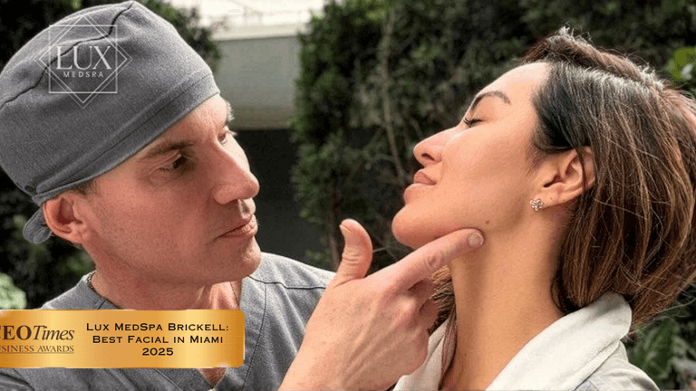 CEOTimes is proud to announce Lux MedSpa Brickell as the recipient of the Best Facial in Miami of 2025 award