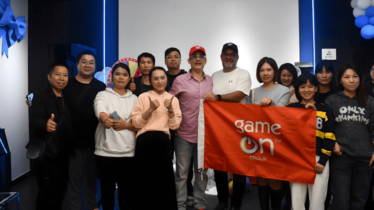 "Chen Saban with Game On Group team, showcasing their global commerce expertise, innovation, and unified operational approach."