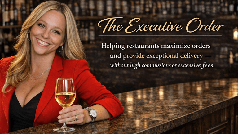 The Executive Order, founded by Dondi Polzin, is helping restaurants maximize orders and minimize delivery costs by offering a smarter, commission-free delivery solution.