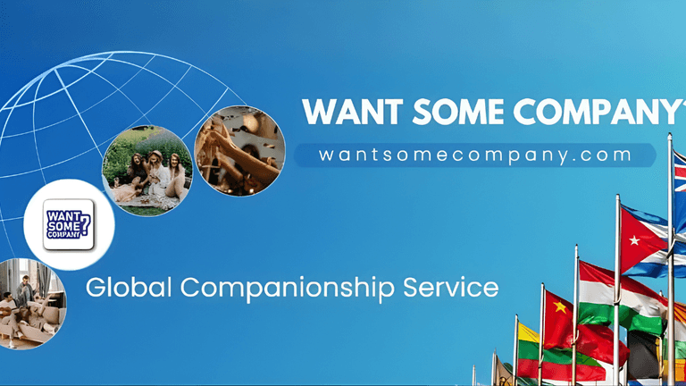Global companionship service offering platonic connections to combat loneliness worldwide.