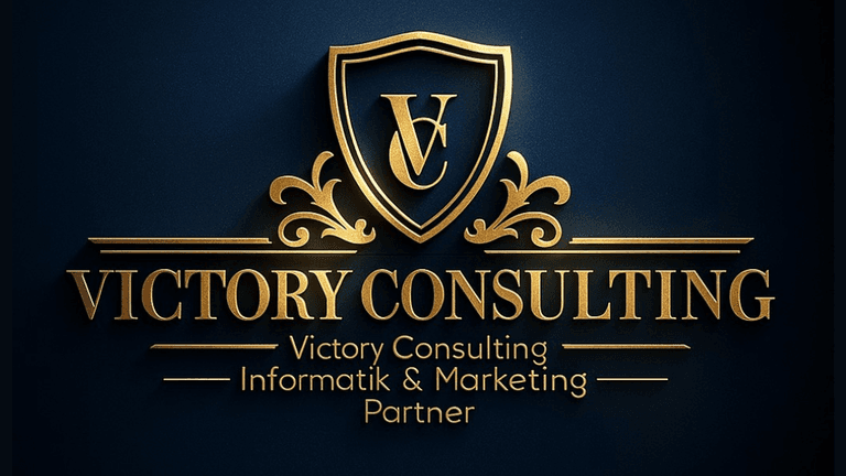 Logo of Victory Consulting, a Swiss provider of AI and IT solutions, offering tailored services for global businesses.