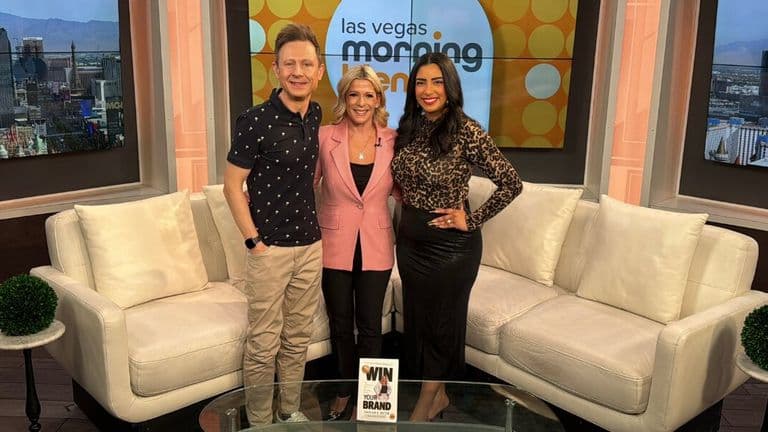 Samara Beth appears on Las Vegas Morning Blend discussing personal branding and her book, WIN YOUR BRAND.