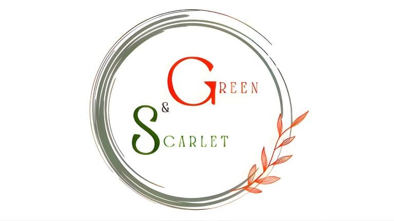 Green and Scarlet Leadership logo, symbolizing a philosophy of principled leadership, reflection, and strength in guiding others.