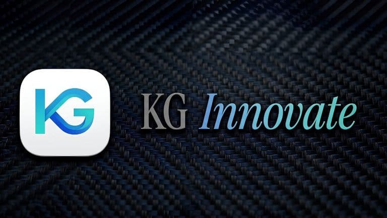 Logo of KG Innovate, a company focused on AI-driven systems for better decision-making and operational efficiency.