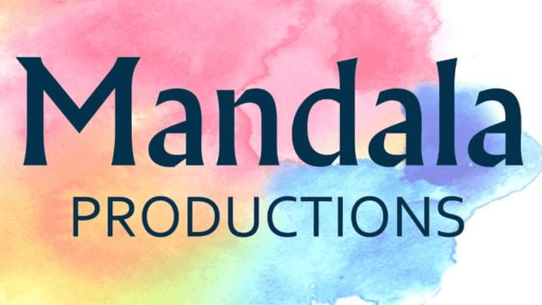 Mandala Productions logo - The vibrant, colorful logo of Mandala Productions, representing creativity and storytelling.