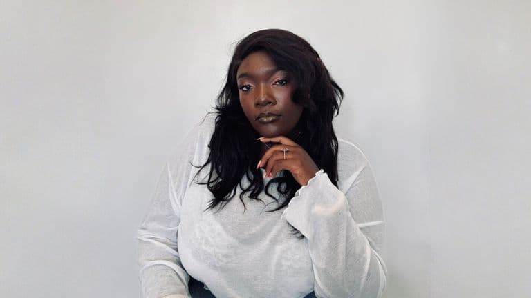 Oluwaremilekun Sokeye, co-founder of Ekoodigita and EkóòPR, poses thoughtfully, blending culture, creativity, and strategy to build global brands.