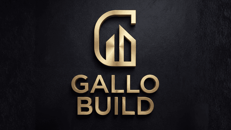 Gallo Build’s logo representing Francesco Gallo’s innovative, psychology-driven approach to luxury construction, blending design with emotional resonance.