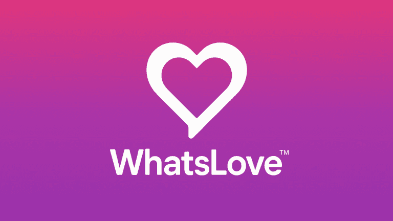 WhatsLove logo, a voice-first social platform focusing on genuine connections and emotional engagement led by Marco Cravero.