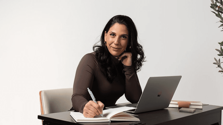 The image features Mari Milenkovic, founder of With Mari, offering a strategic, human-centered approach to scalable marketing systems for founders.