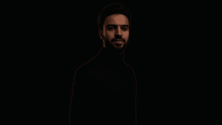 Alfred Abou Eissa in a cinematic black portrait, representing clarity, vision, and global leadership authority.