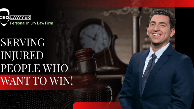 "CEO Lawyer Personal Injury Law Firm: Winning maximum settlements for car accident victims with dedication and expertise."