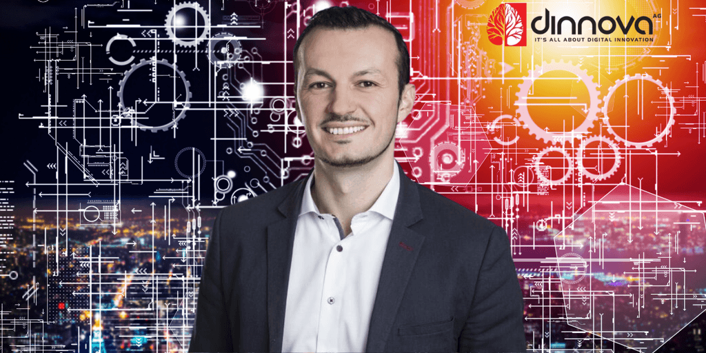Arber Bullakaj, CEO of Dinnova, revolutionizes digital transformation with affordable, AI-driven solutions for businesses of all sizes.