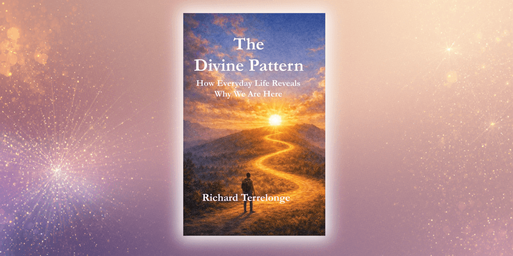 Book cover of "The Divine Pattern" by Richard Terrelonge, exploring spirituality in everyday life.
