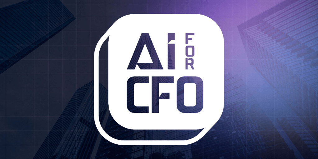 Logo for AIforCFO.com, helping finance executives leverage AI for strategic decision-making and operational mastery.