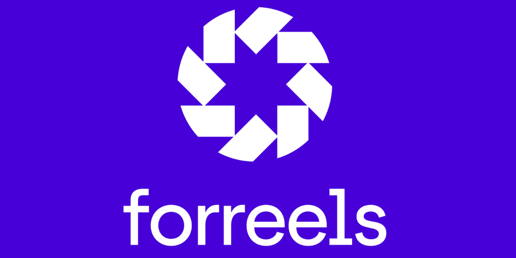 Forreels logo represents a unified platform for global creative collaboration, empowering creators with seamless project management and transparent payments."