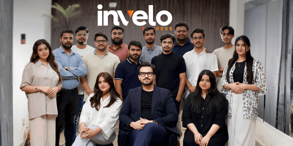 Invelo team, led by Hassan Z. Dar, exemplifies a global creative collaboration blending AI, design, and offshore talent integration.