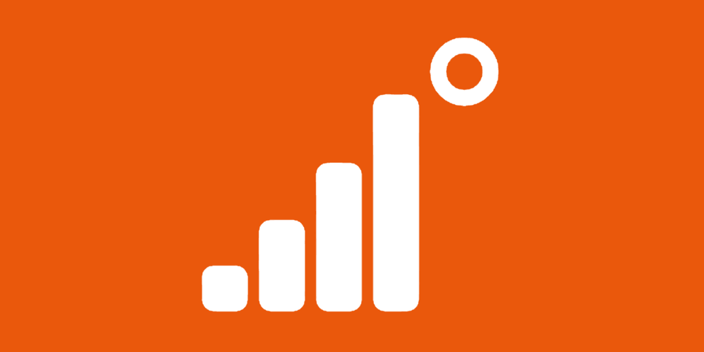 Livepoll.io orange logo featuring a white bar chart with a circular poll icon.