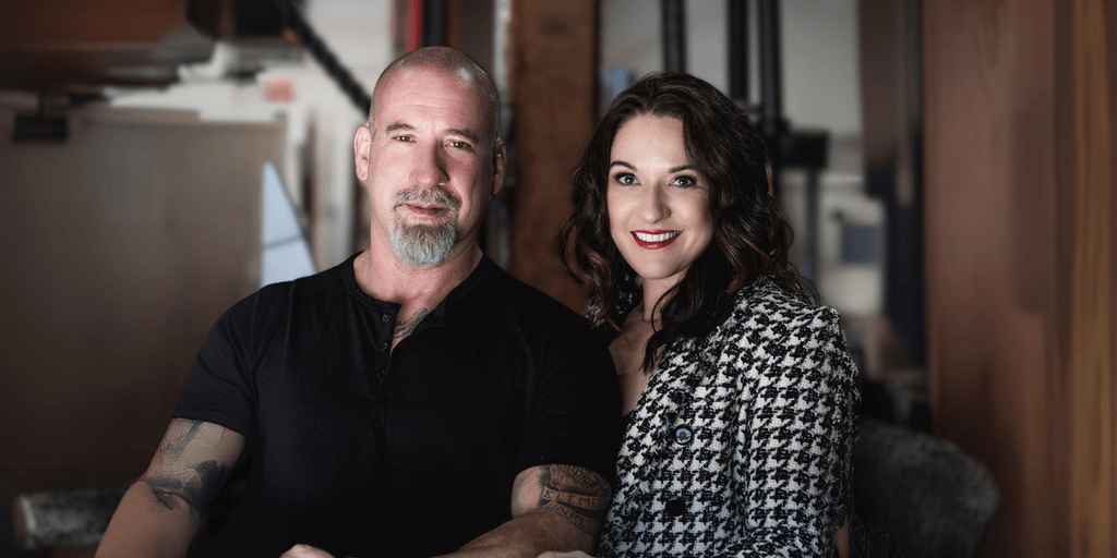 Dr. Andrea Vitz and Coach Ted O'Neill, founders of Lifted Academy, promoting holistic leadership transformation.