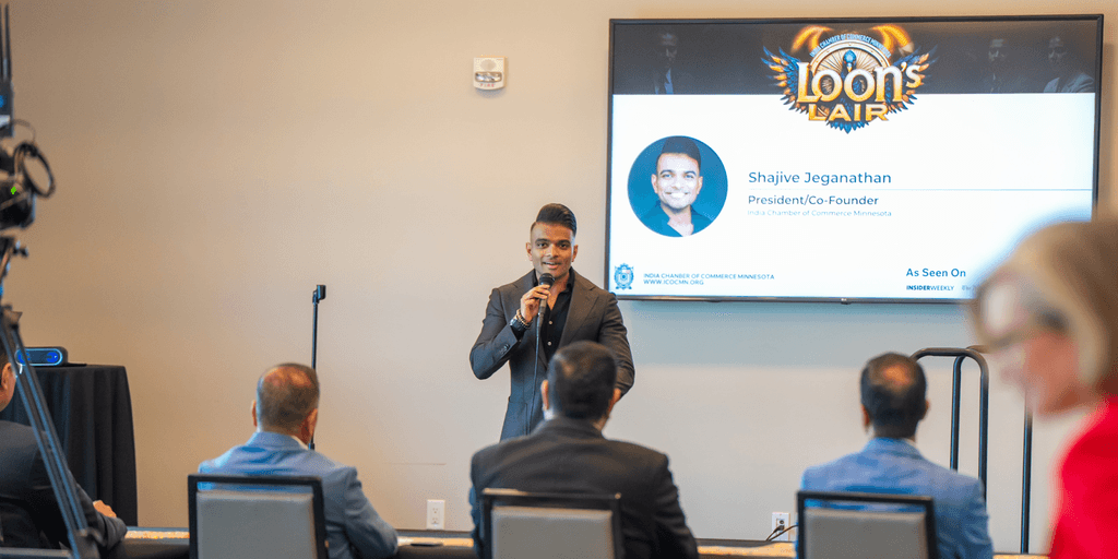 Shajive Jeganathan leads Loon's Lair, revolutionizing Minnesota's entrepreneurial landscape with live investment opportunities.