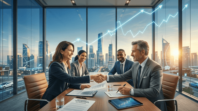 Corporate Deal Activity Rebounds as Executives Regain Confidence in 2026 Economy