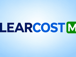 Logo of ClearCostMD with blue and green text on a light background