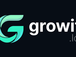 Logo of Growit featuring a stylized letter G and the word "growit.lol"