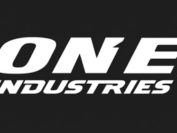 Logo of One Industries in bold white text on a black background