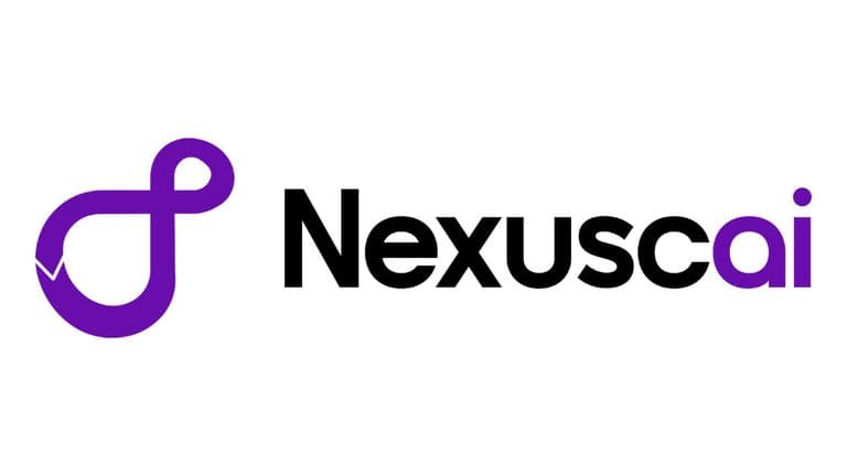The Nexuscai logo featuring a sleek purple design symbolizing the company's innovative AI solutions for blue-collar businesses.