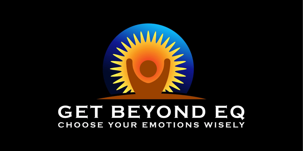 Logo for Dr. Drew Gold’s "Get Beyond EQ," promoting emotional mastery and transformation.