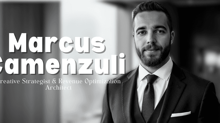 Marcus Camenzuli, Creative Strategist and Revenue Optimization Architect, known for transforming broken funnels into profitable marketing strategies.