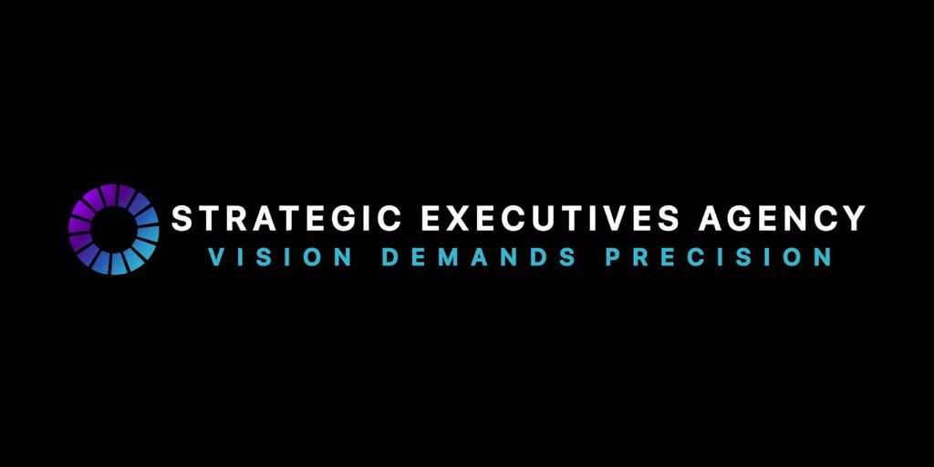 Strategic Executives Agency logo with the tagline "Vision Demands Precision."