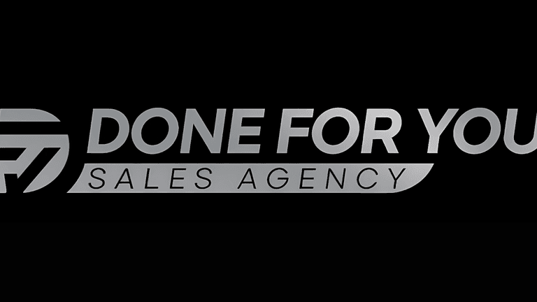 "Done For You Sales Agency: Award-winning agency transforming sales with proven strategies and expertise."