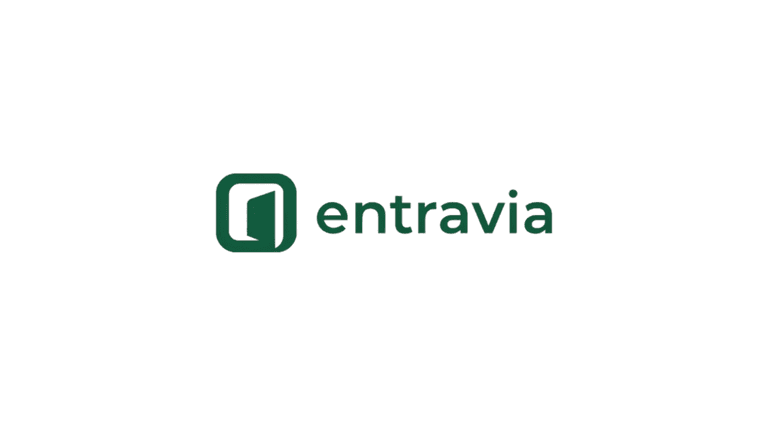 Entravia logo: Streamlining PEO, HR, and insurance shopping for small businesses with AI-driven efficiency.