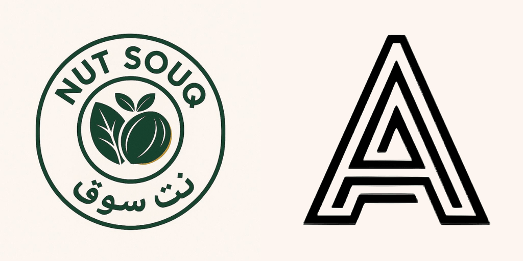 NUTSOUQ logo: "NUTSOUQ logo showcasing premium dry fruits and fresh quality service in the UAE market."