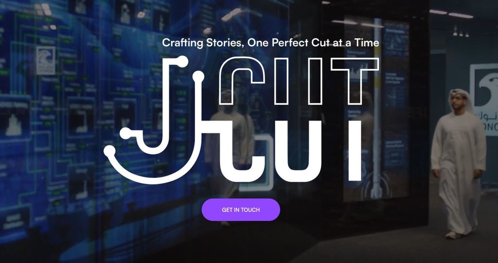 -Cut Production's bold logo with the tagline "Crafting Stories, One Perfect Cut at a Time.
