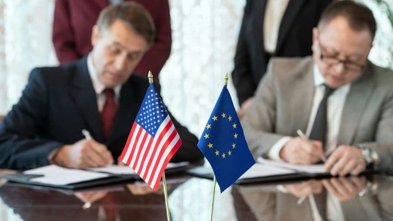 U.S. and EU Trade Negotiators Meet in Paris Amid Tariff Disputes