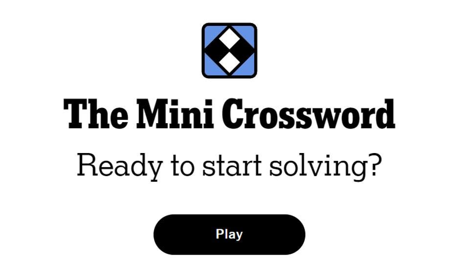 Wednesday april 30 mini puzzle clues and solutions