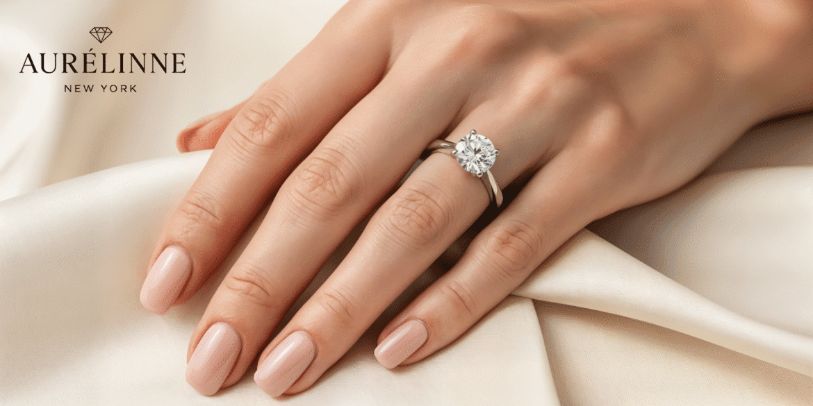 Aurélinne offers loose, ethically sourced diamonds with transparent pricing, allowing customers to create personalized jewelry at competitive prices.