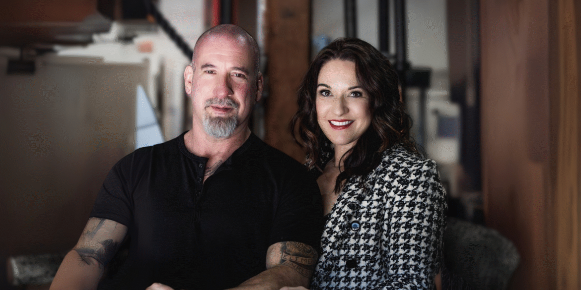 Dr. Andrea Vitz and Coach Ted O'Neill, founders of Lifted Academy, promoting holistic leadership transformation.