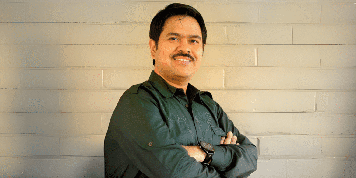 Avra Banerjee, IT leader and award-winning musician, representing his expertise in global technology strategy and creative music composition.