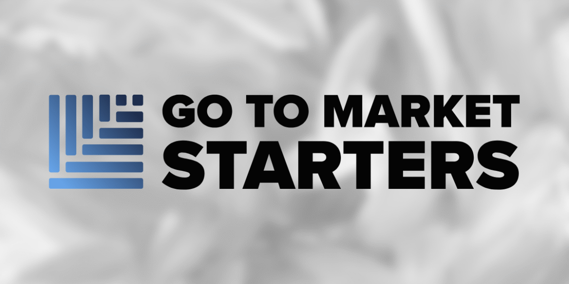 Logo for Go To Market Starters, a startup growth firm specializing in go-to-market strategy and execution support.
