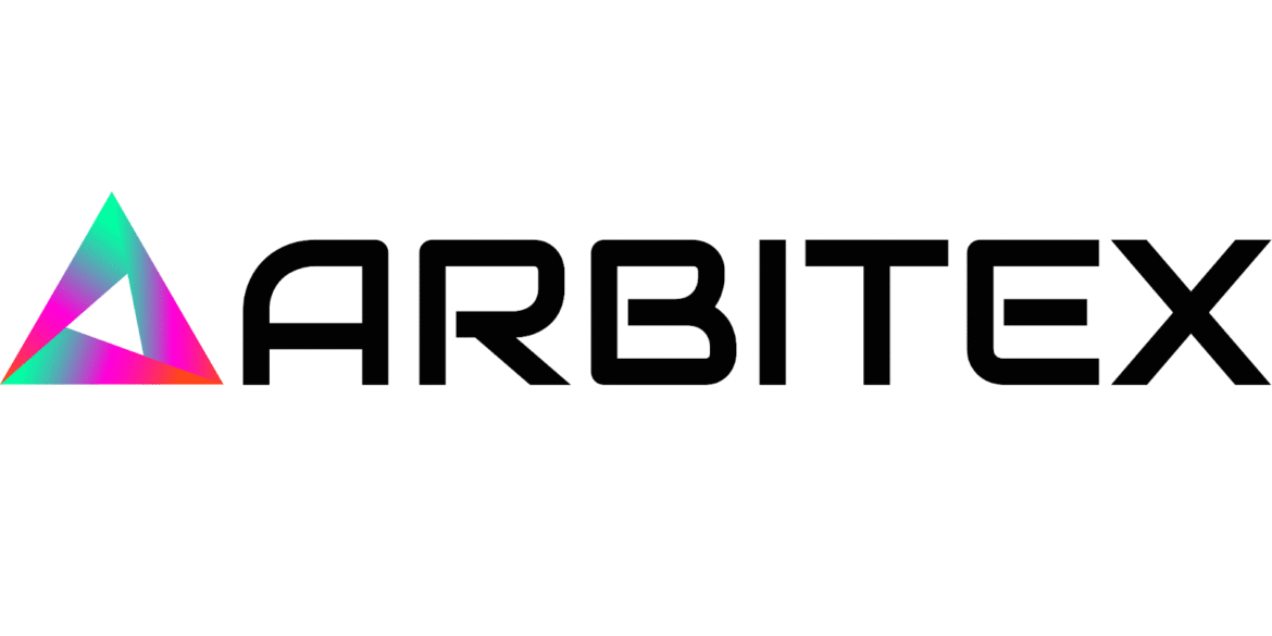 Arbitex logo featuring a colorful geometric triangle symbolizing innovation, passive income, and secure USDT staking in the crypto space.