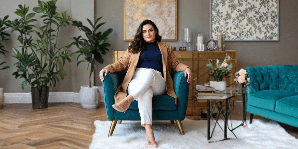 "Sarah Dumas, former CFO turned soul-first strategist, empowering women to scale businesses with sustainable success."