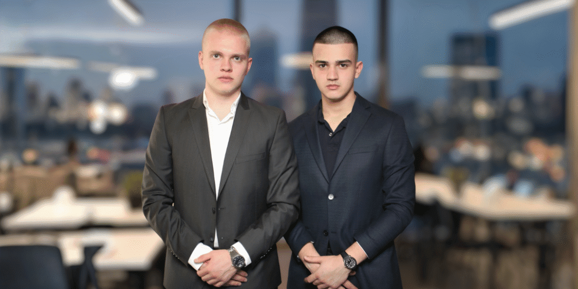 "Rusi Russev and Slavi Kolev, co-founders of SR Holding, lead Bulgaria’s tech revolution with innovation, AI, and global expansion."