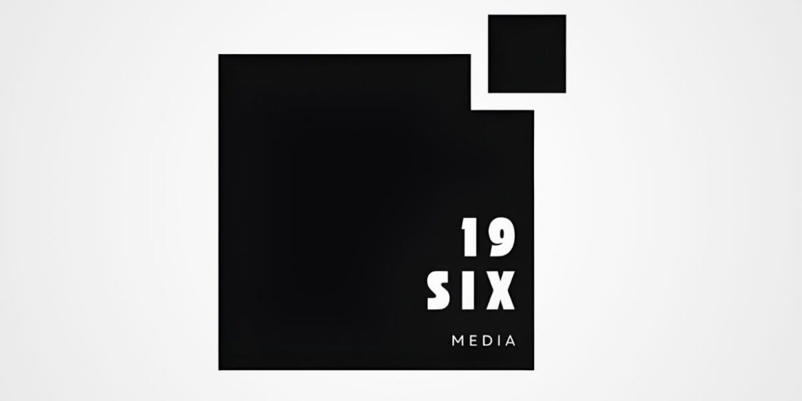 Logo of 19 Six Media, a black and white design representing innovative lead generation and the Demand Engineering™ model.