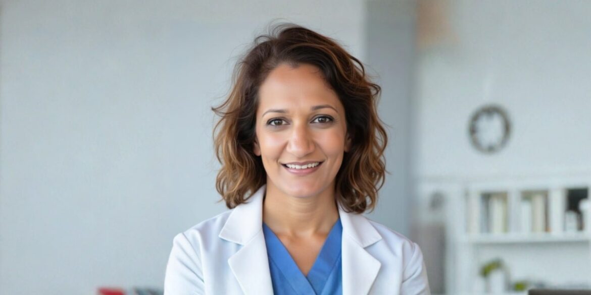 Dr. Jasmin Tzortzakakis Malik, founder of Your Health Comes First, offering holistic health education with a focus on preventive care.