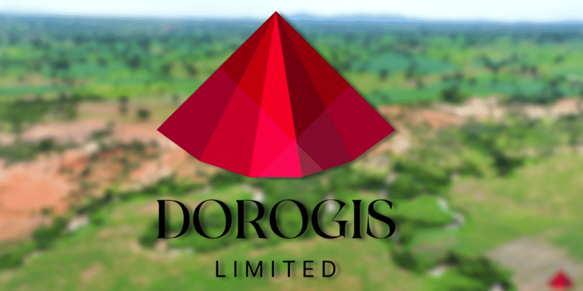 "Dorogis Limited logo represents a mining company using technology and ethical practices to develop critical minerals for global sustainability."