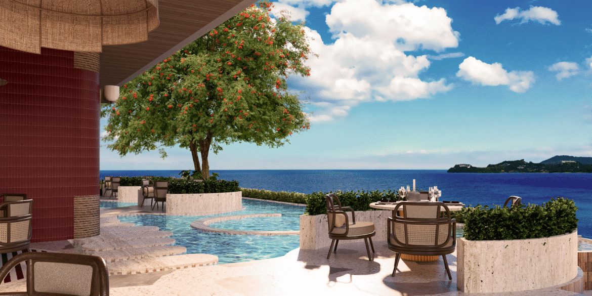 Luxury short-term rental property in Panama, showcasing an oceanfront setting with modern design, highlighting House Hunters Panama's offerings.