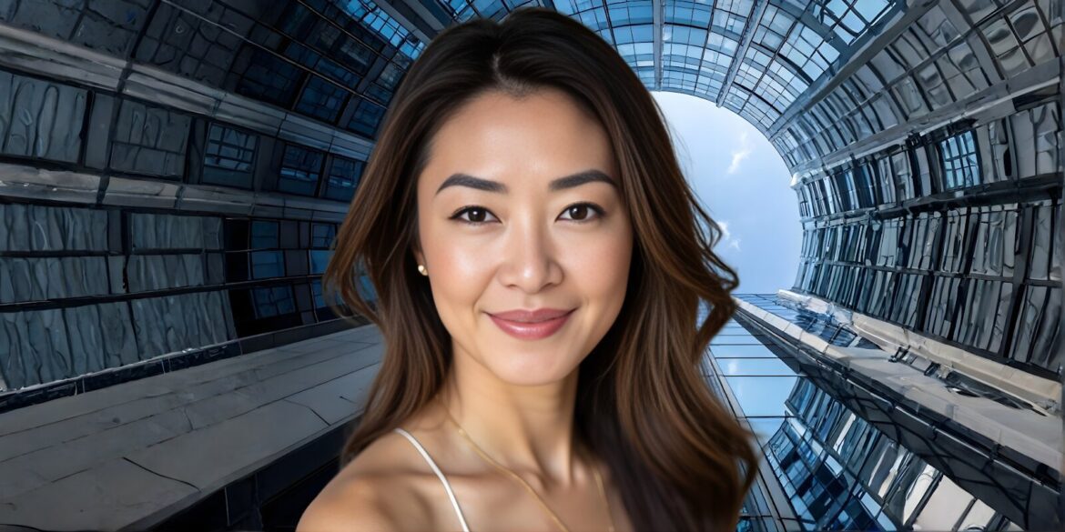 A smiling woman stands in front of a commercial building, representing Florida Commercial Property Investment Group of RE/MAX.