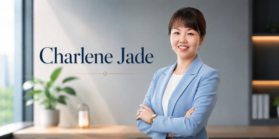 Charleen Jade, business coach and founder of Charlene Jade Studios, promotes authentic personal branding through storytelling.